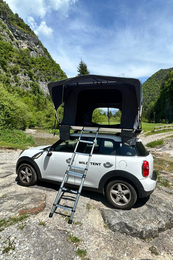 OverTent a Ledro in Trentino - Noleggio e vendita tende da tetto per ogni auto e stile di avventura.