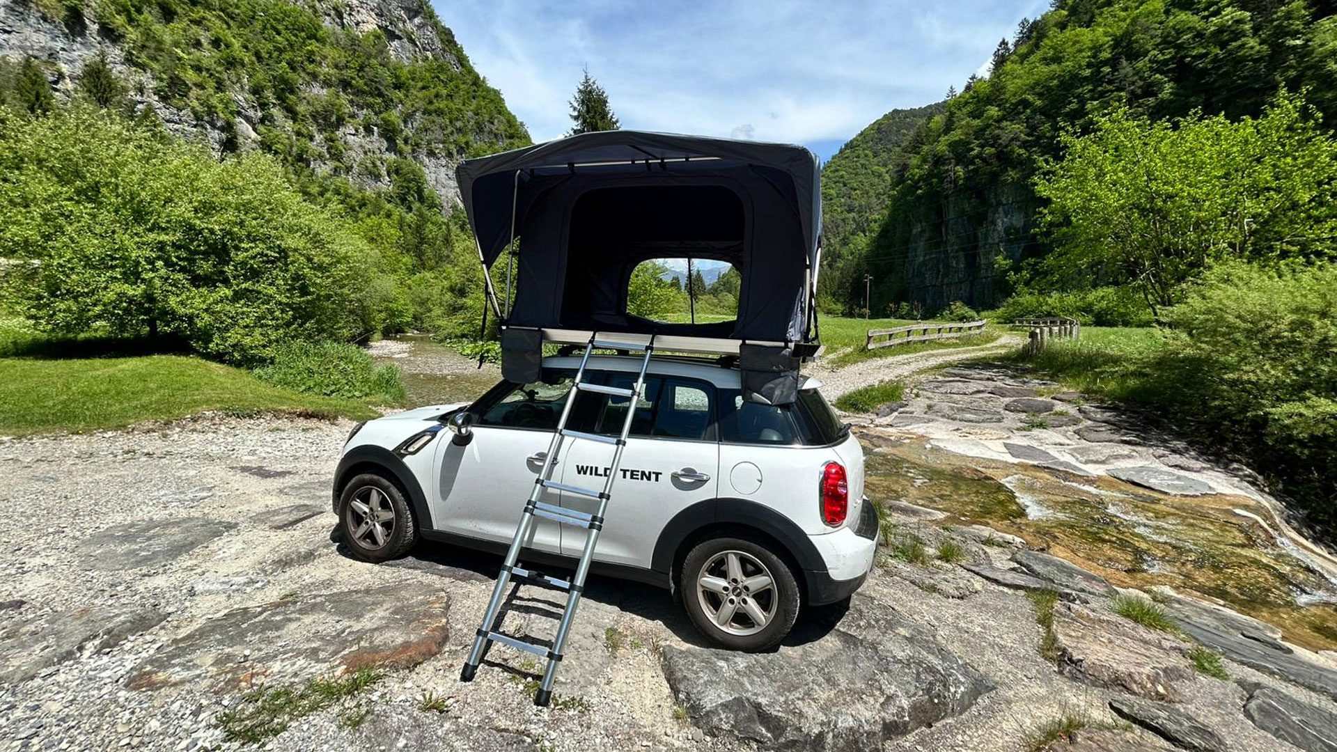 OverTent a Ledro in Trentino - Noleggio e vendita tende da tetto per ogni auto e stile di avventura.